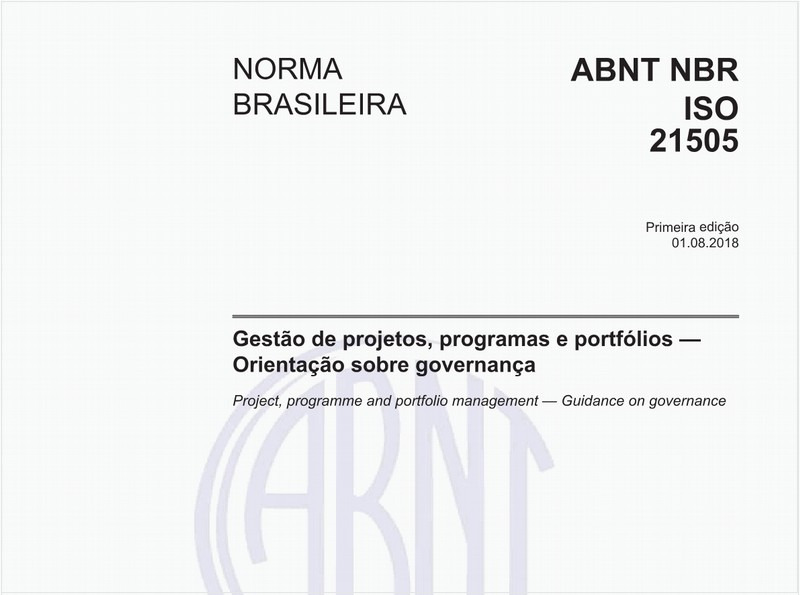 Gestão de projetos, programas e portfólios — Orientação sobre governança