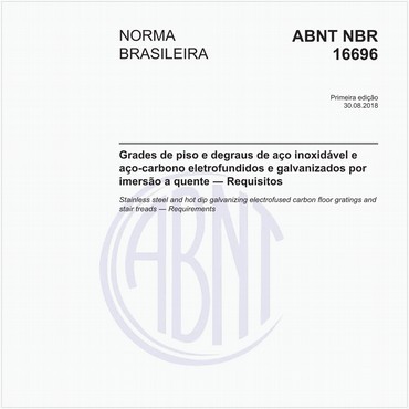 NBR16696 de 08/2018