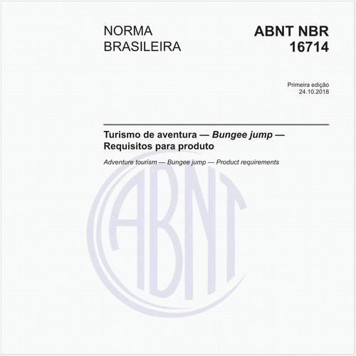 Turismo de aventura - Bungee jump - Requisitos para produto