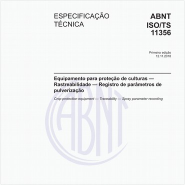 ABNT ISO/TS11356 de 11/2018