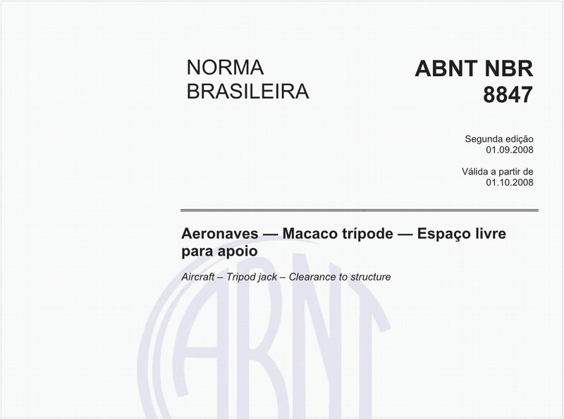 Aeronaves - Macaco trípode - Espaço livre para apoio
