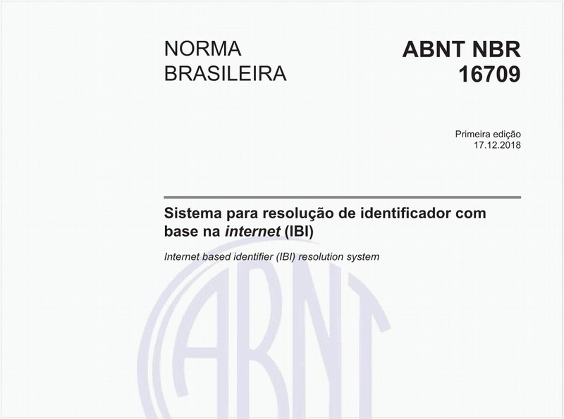 Sistema para resolução de identificador com base na internet (IBI)