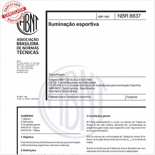 Iluminação esportiva