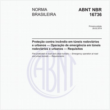 NBR16736 de 02/2019