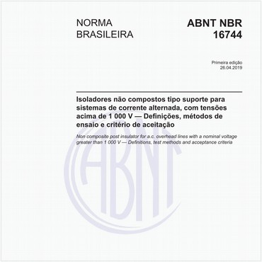 NBR16744 de 04/2019