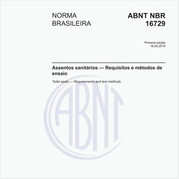 Assentos sanitários — Requisitos e métodos de ensaio