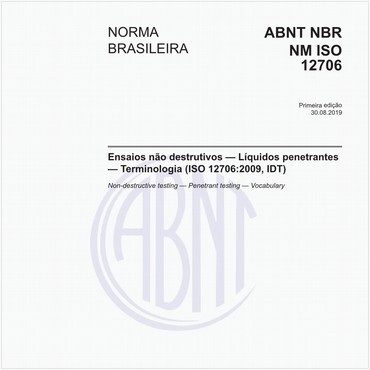 NBRNM-ISO12706 de 08/2019
