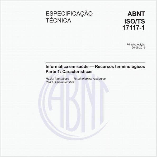 Informática em saúde - Recursos terminológicos - Parte 1: Características
