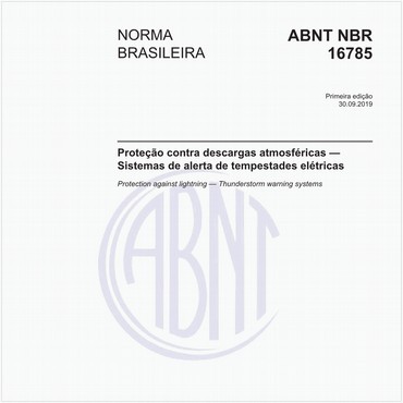 NBR16785 de 09/2019
