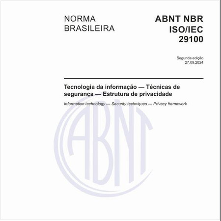 Tecnologia da informação — Técnicas de segurança — Estrutura de privacidade