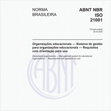 NBRISO21001 de 03/2020