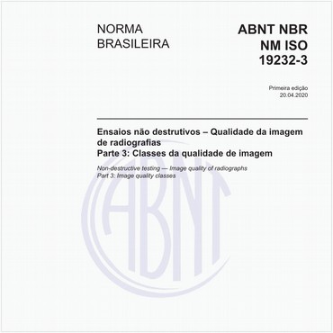 NBRNM-ISO19232-3 de 04/2020
