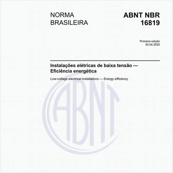 Instalações elétricas de baixa tensão — Eficiência energética