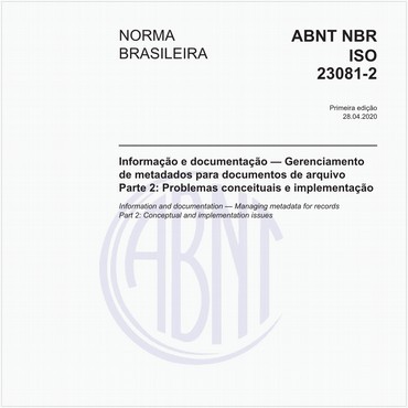 NBRISO23081-2 de 04/2020