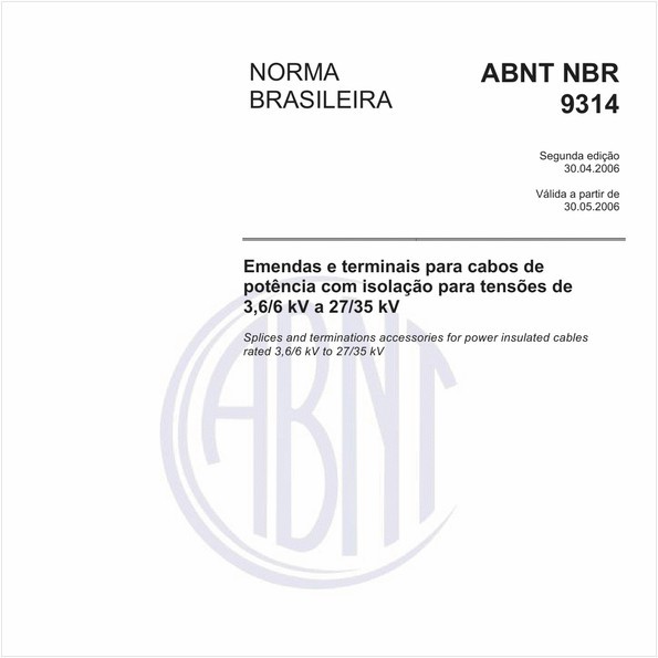 NBR9314 de 04/2006