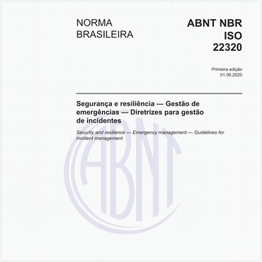 NBRISO22320 de 06/2020