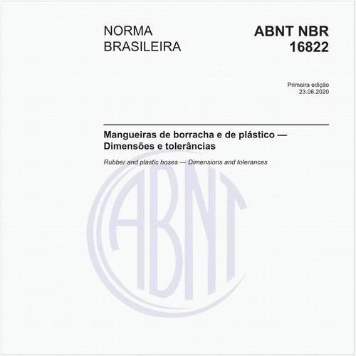 Mangueiras de borracha e de plástico — Dimensões e tolerâncias