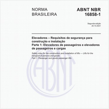 NBR16858-1 de 10/2021