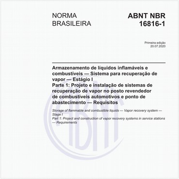 NBR16816-1 de 07/2020
