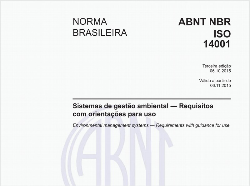 Treinamento on-line da versão comentada da Norma para Sistemas de gestão ambiental - Requisitos com orientações para uso, com mais de 300 minutos de vídeo aulas e 80 páginas de comentários elaborados pelo engenheiro Eduardo Daniel