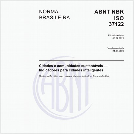 Cidades e comunidades sustentáveis — Indicadores para cidades inteligentes