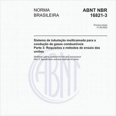 NBR16821-3 de 08/2020