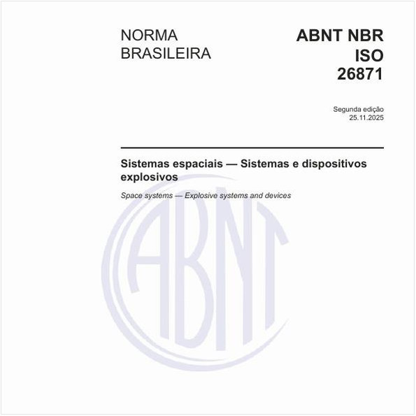 Sistemas espaciais — Sistemas e dispositivos explosivos