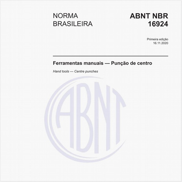 Ferramentas manuais - Punção de centro