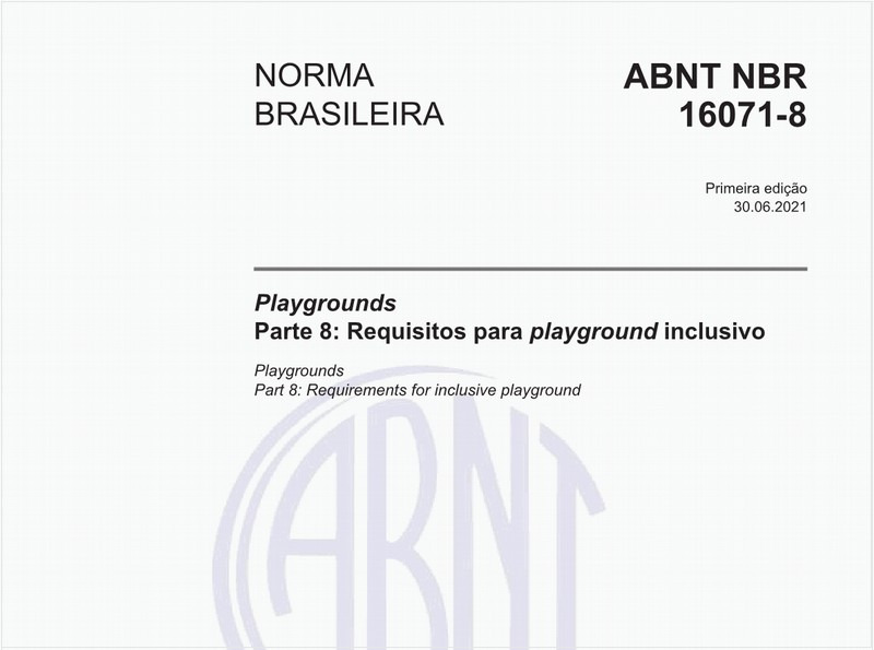 Playgrounds - Parte 8: Requisitos para playground inclusivo