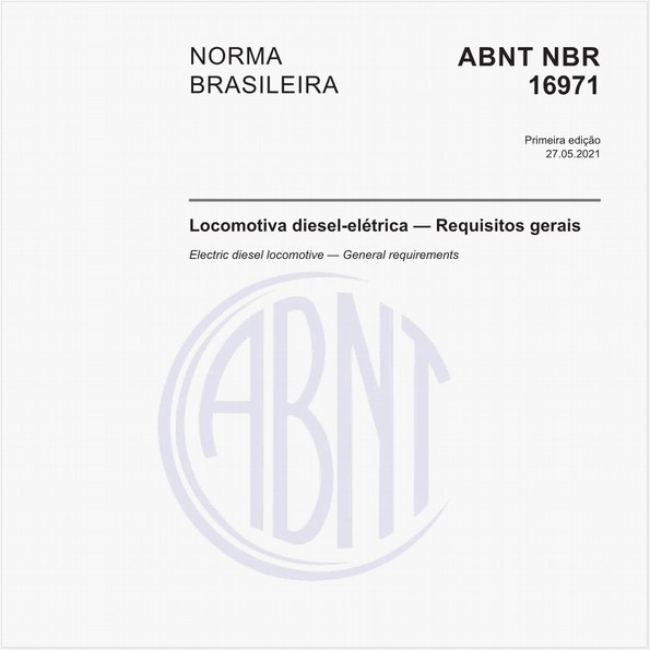 Locomotiva diesel-elétrica - Requisitos gerais