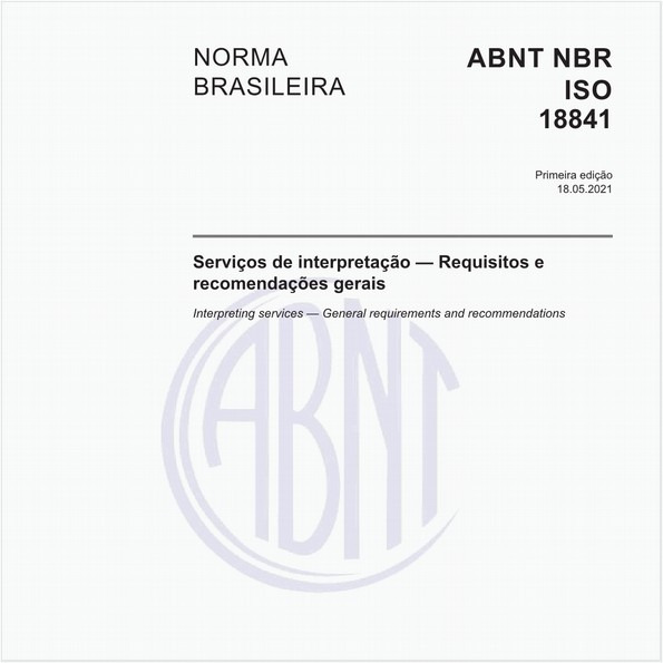 Serviços de interpretação - Requisitos e recomendações gerais