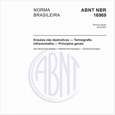 Ensaios não destrutivos - Termografia infravermelha - Princípios gerais