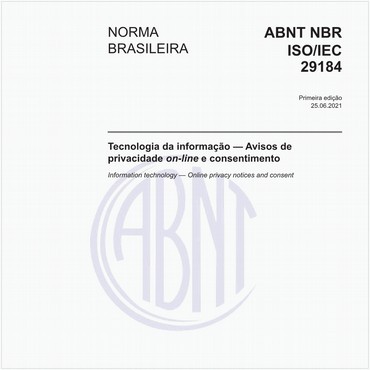 NBRISO/IEC29184 de 06/2021
