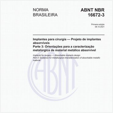 NBR16672-3 de 10/2021
