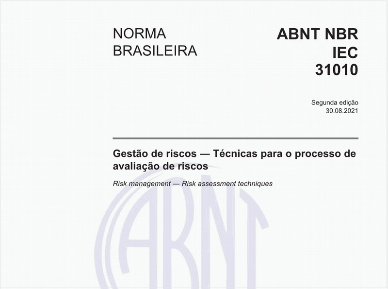 Gestão de riscos - Técnicas para o processo de avaliação de riscos