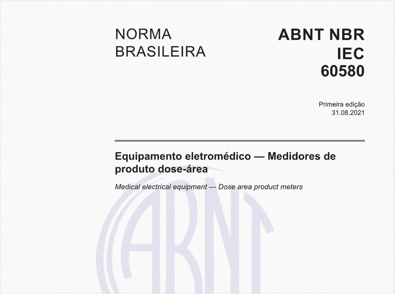 Equipamento eletromédico - Medidores de produto dose-área