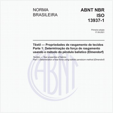 NBRISO13937-1 de 09/2021