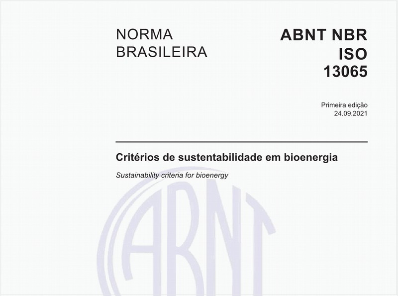 Critérios de sustentabilidade em bioenergia