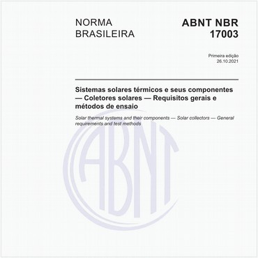 NBR17003 de 10/2021
