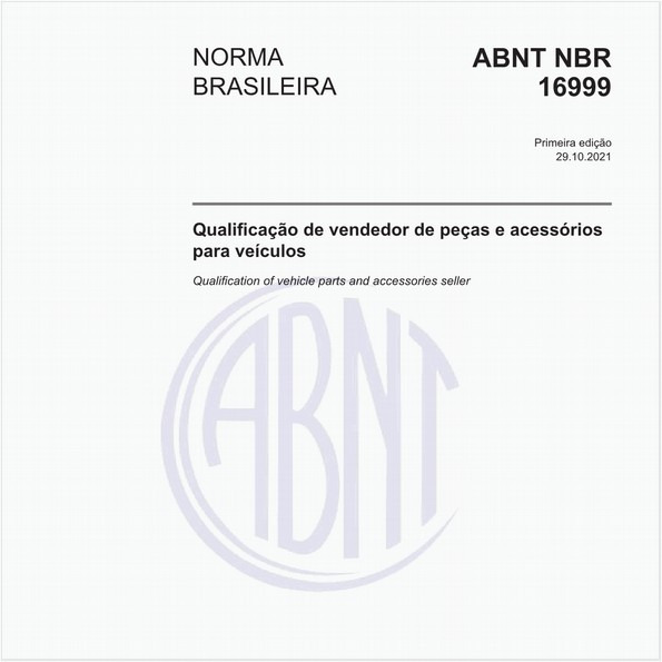 Qualificação de vendedor de peças e acessórios para veículos