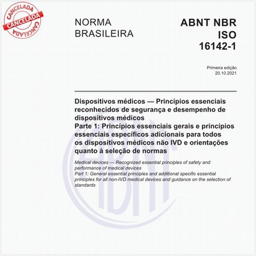 NBRISO16142-1 de 10/2021