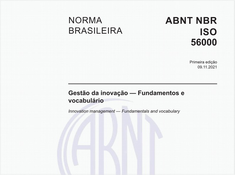 Gestão da inovação — Fundamentos e vocabulário
