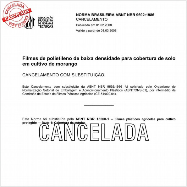 Filmes de polietileno de baixa densidade para cobertura de solo em cultivo de morango