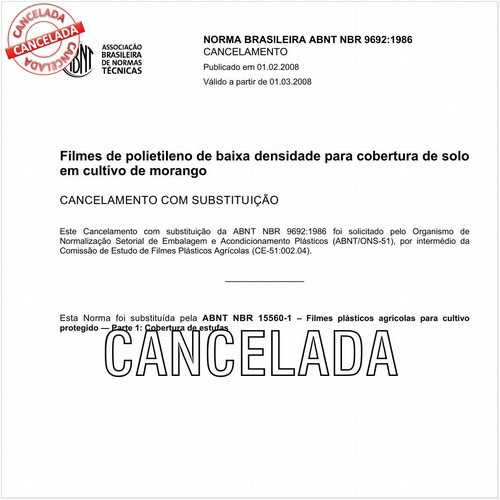 Filmes de polietileno de baixa densidade para cobertura de solo em cultivo de morango