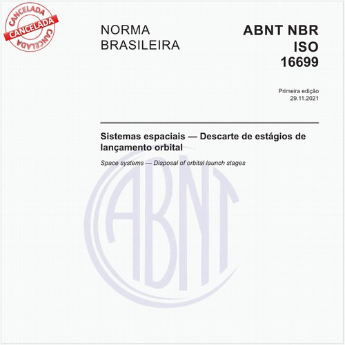 Sistemas espaciais — Descarte de estágios de lançamento orbital