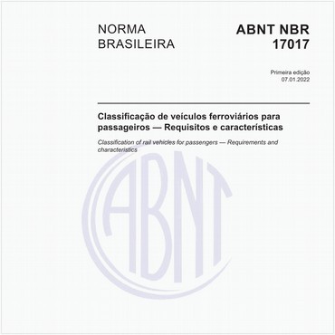 NBR17017 de 01/2022