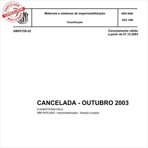 Materiais e sistemas de impermeabilização