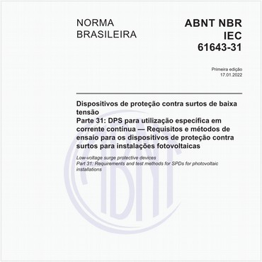 NBRIEC61643-31 de 01/2022
