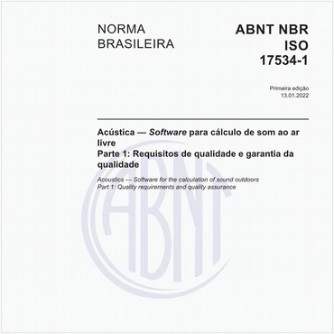NBRISO17534-1 de 01/2022