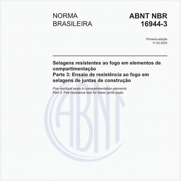 NBR16944-3 de 03/2022